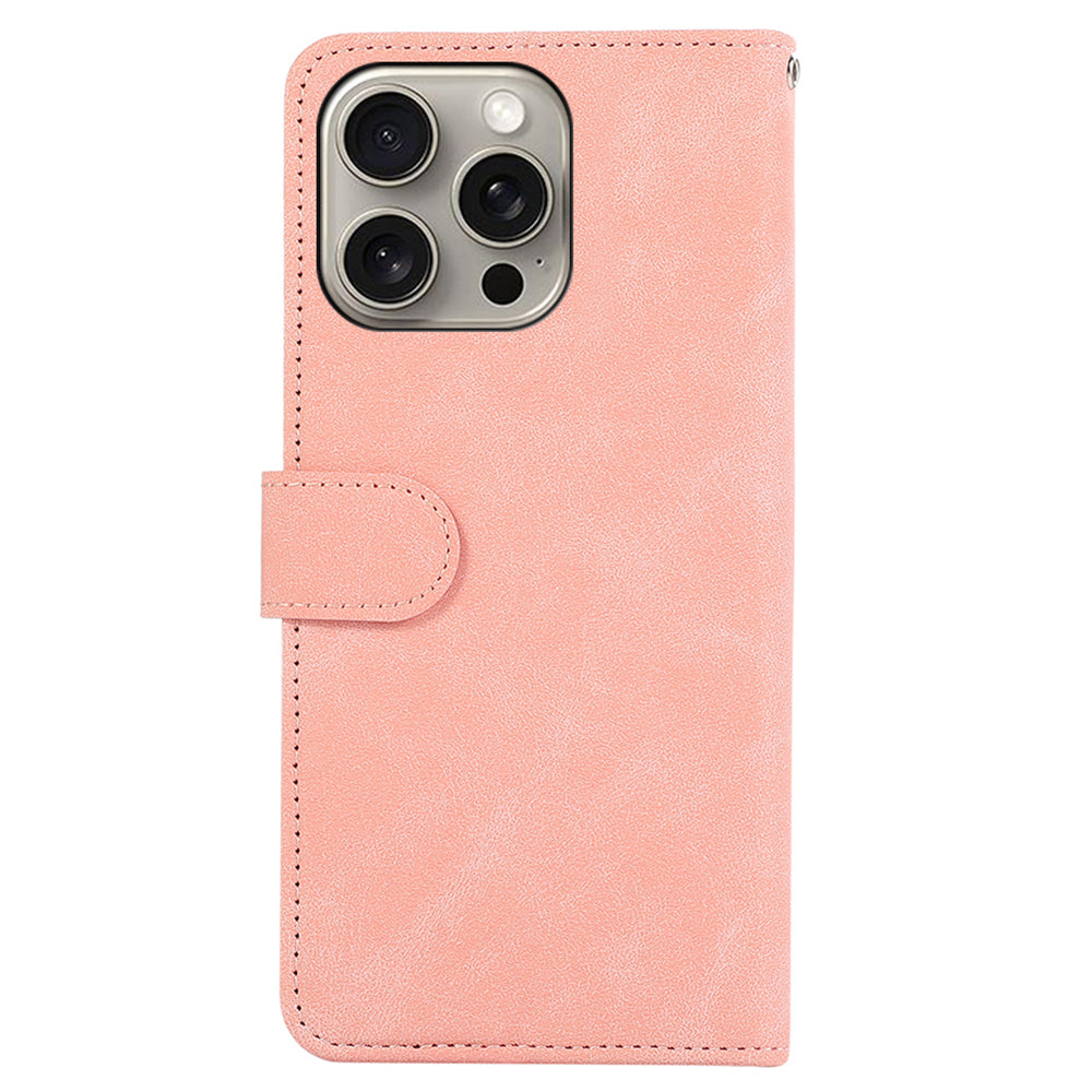 ABEEL For iPhone 13 Pro Max Case with RFID Blocking Leather Wallet Flip Folio Stand Phone Cover