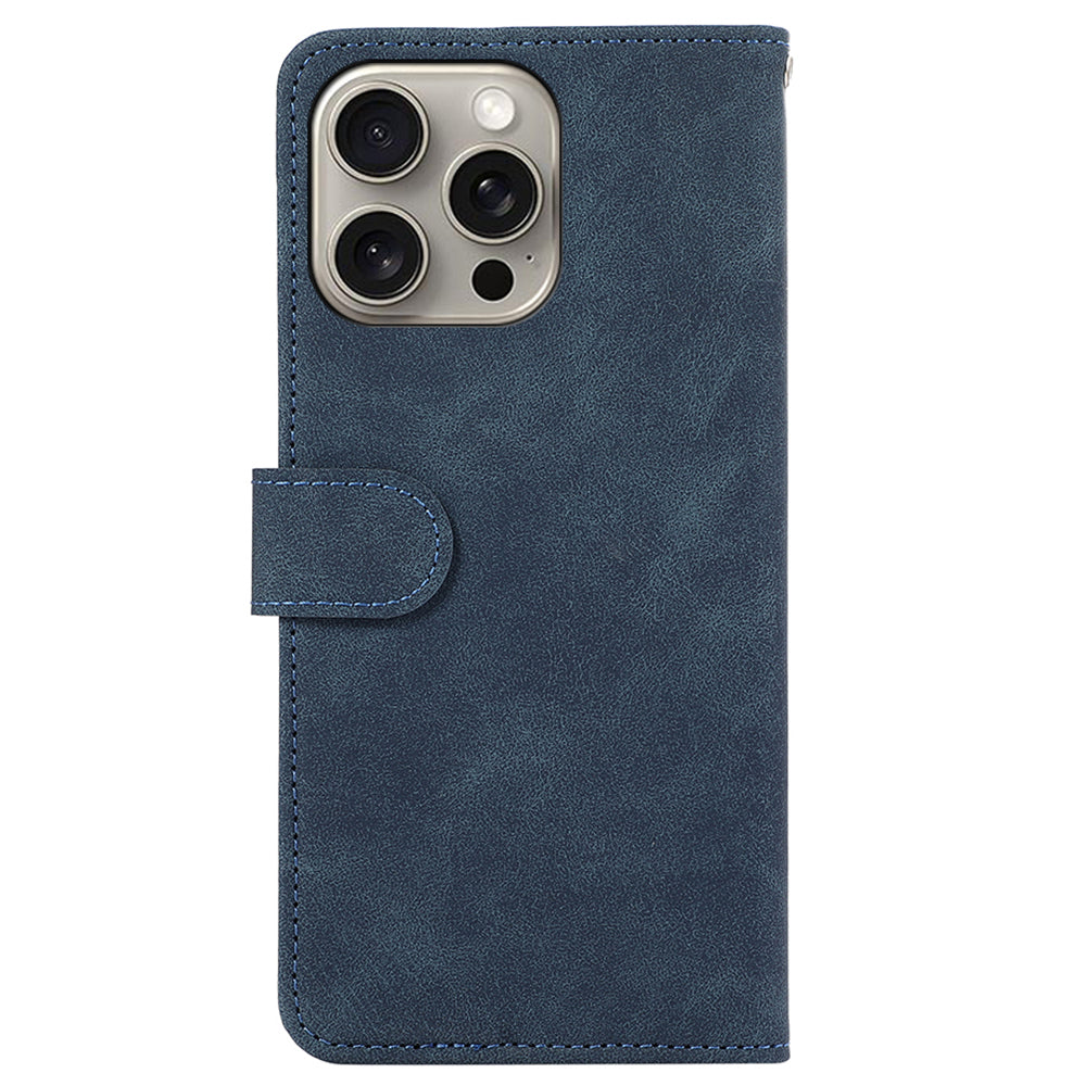ABEEL For iPhone 14 Pro Leather Phone Case RFID Blocking Wallet Flip Phone Cover