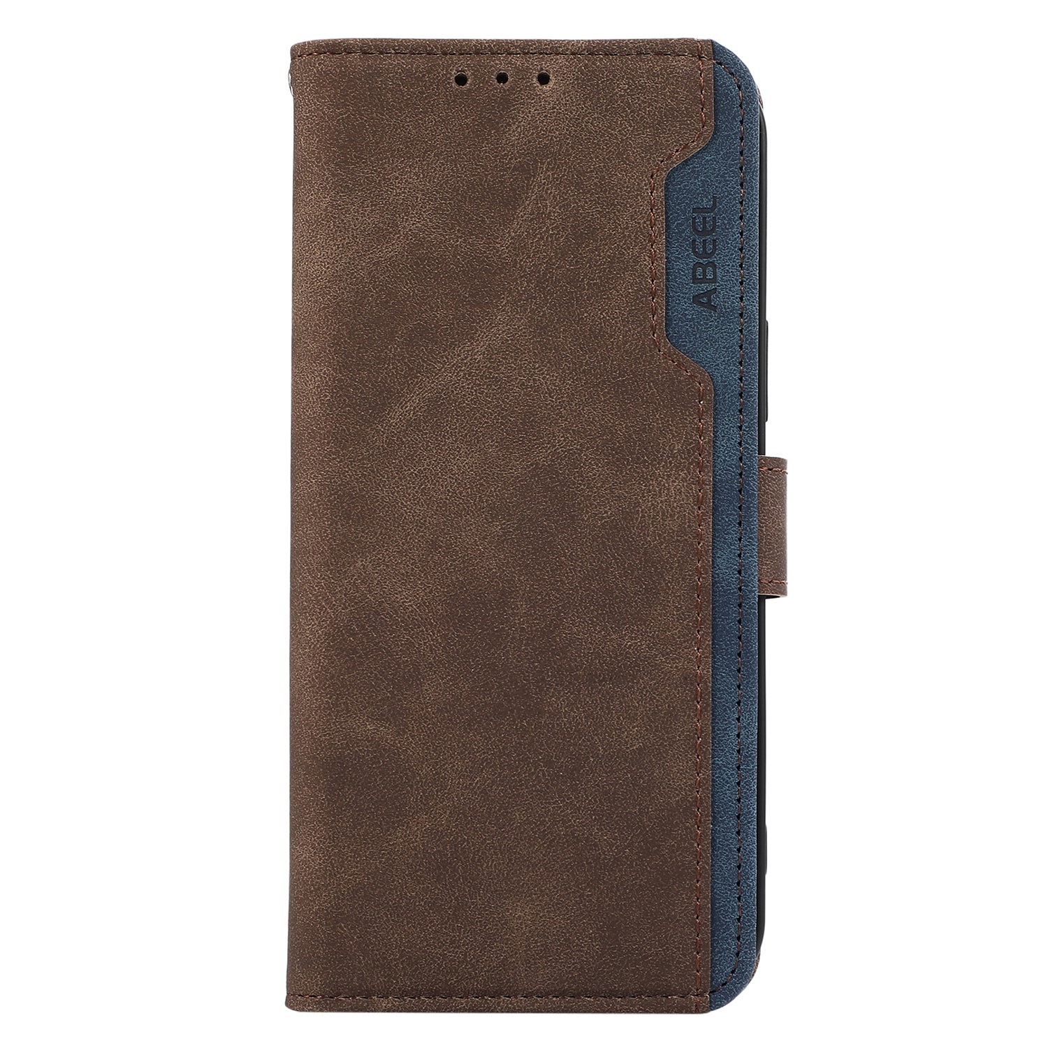 ABEEL For iPhone 12 / 12 Pro Case Color Matching RFID Blocking Leather Phone Cover with Wallet