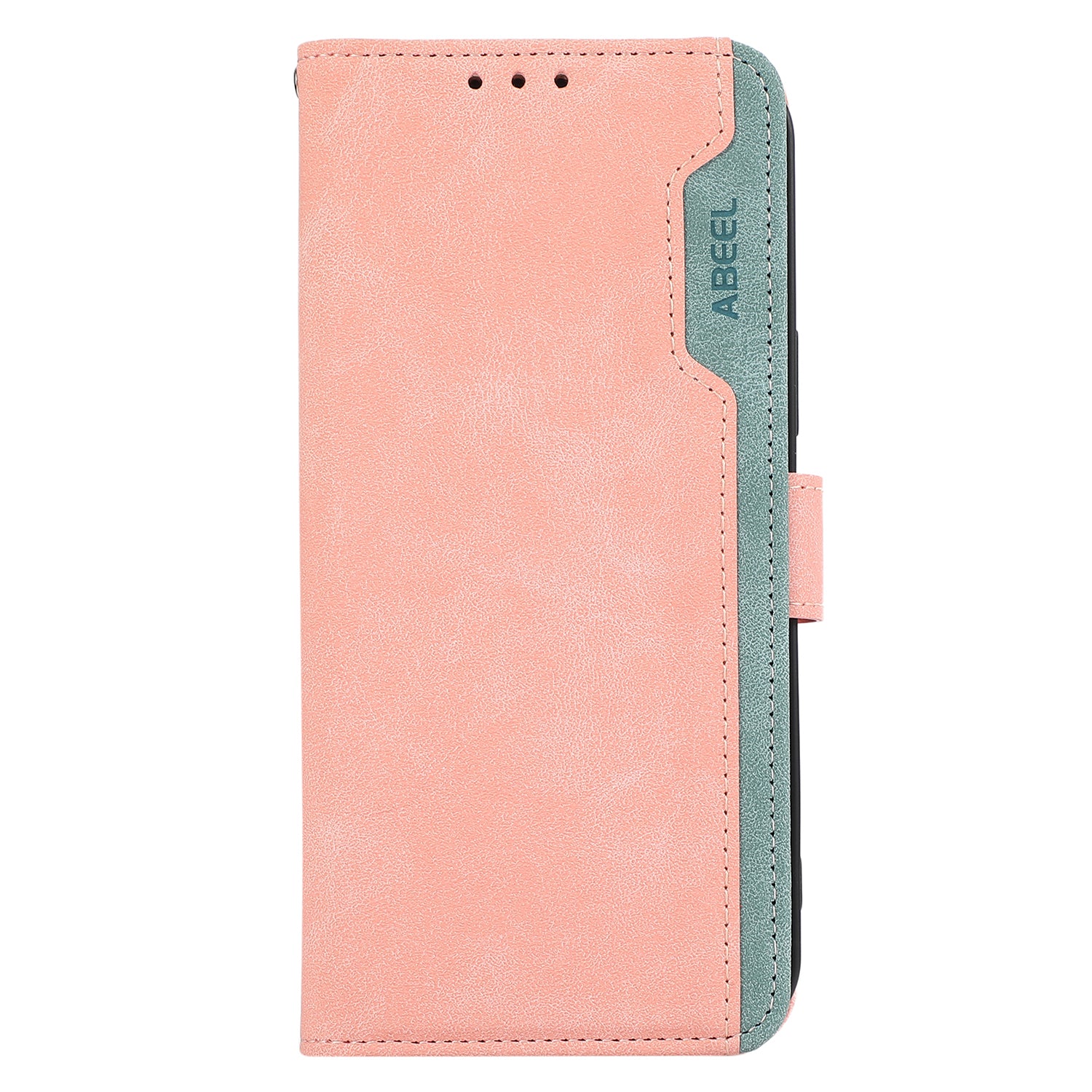 ABEEL For iPhone 14 Plus Wallet Case PU Leather RFID Blocking Flip Shockproof Phone Cover