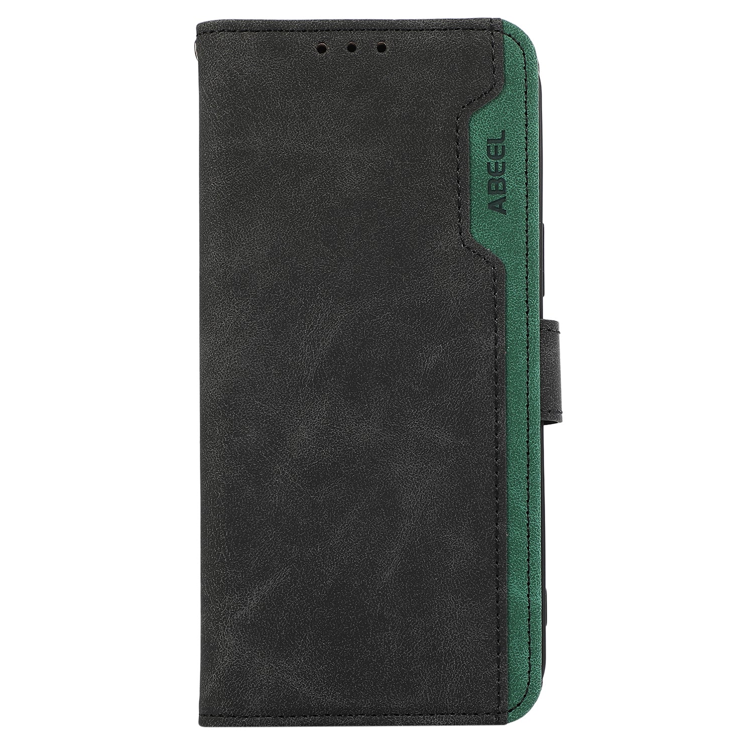ABEEL For iPhone 13 Pro Wallet Case RFID Blocking Splicing Color Leather Phone Cover