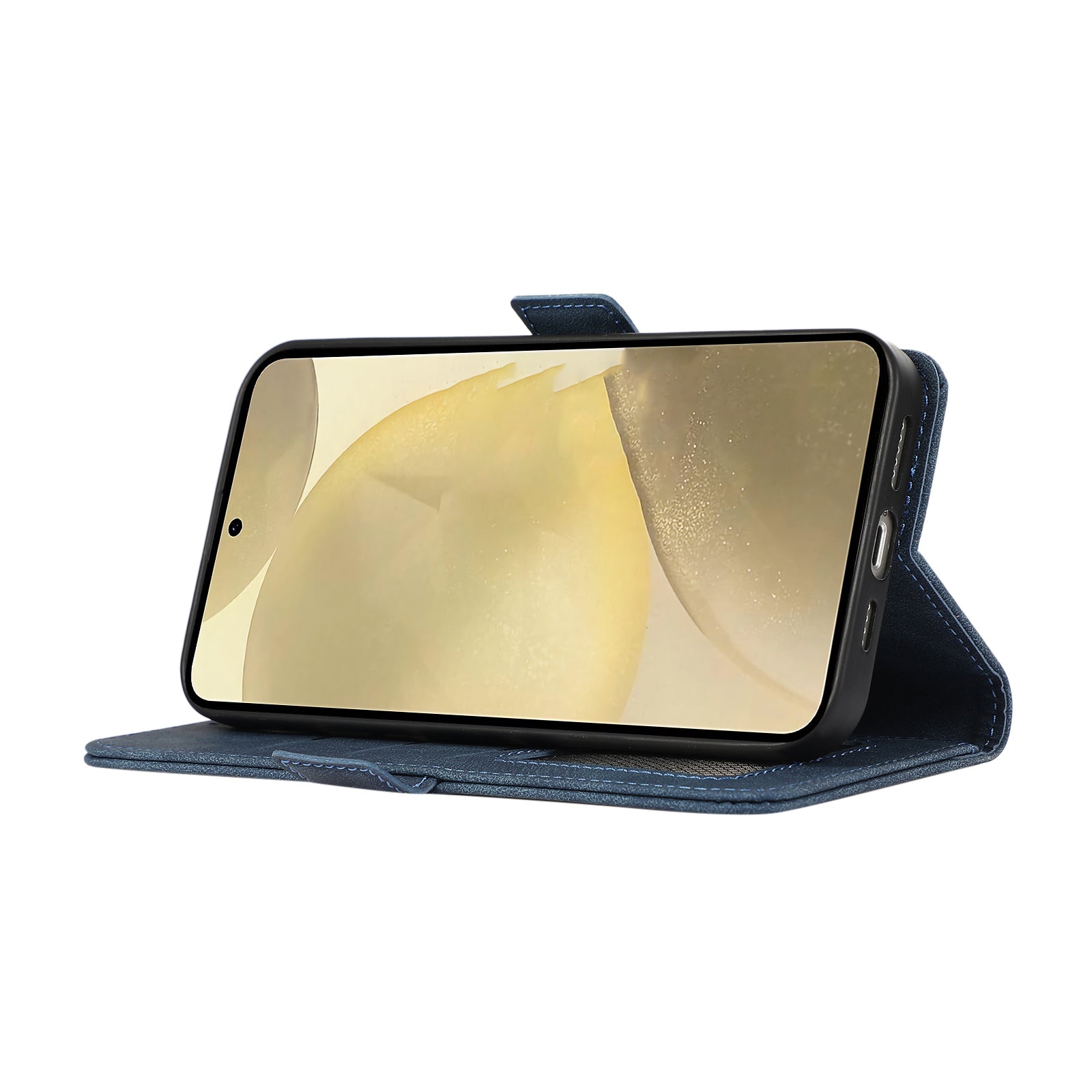 ABEEL For Samsung Galaxy S24 Ultra Case Magnetic Clasp RFID Blocking Leather Phone Cover