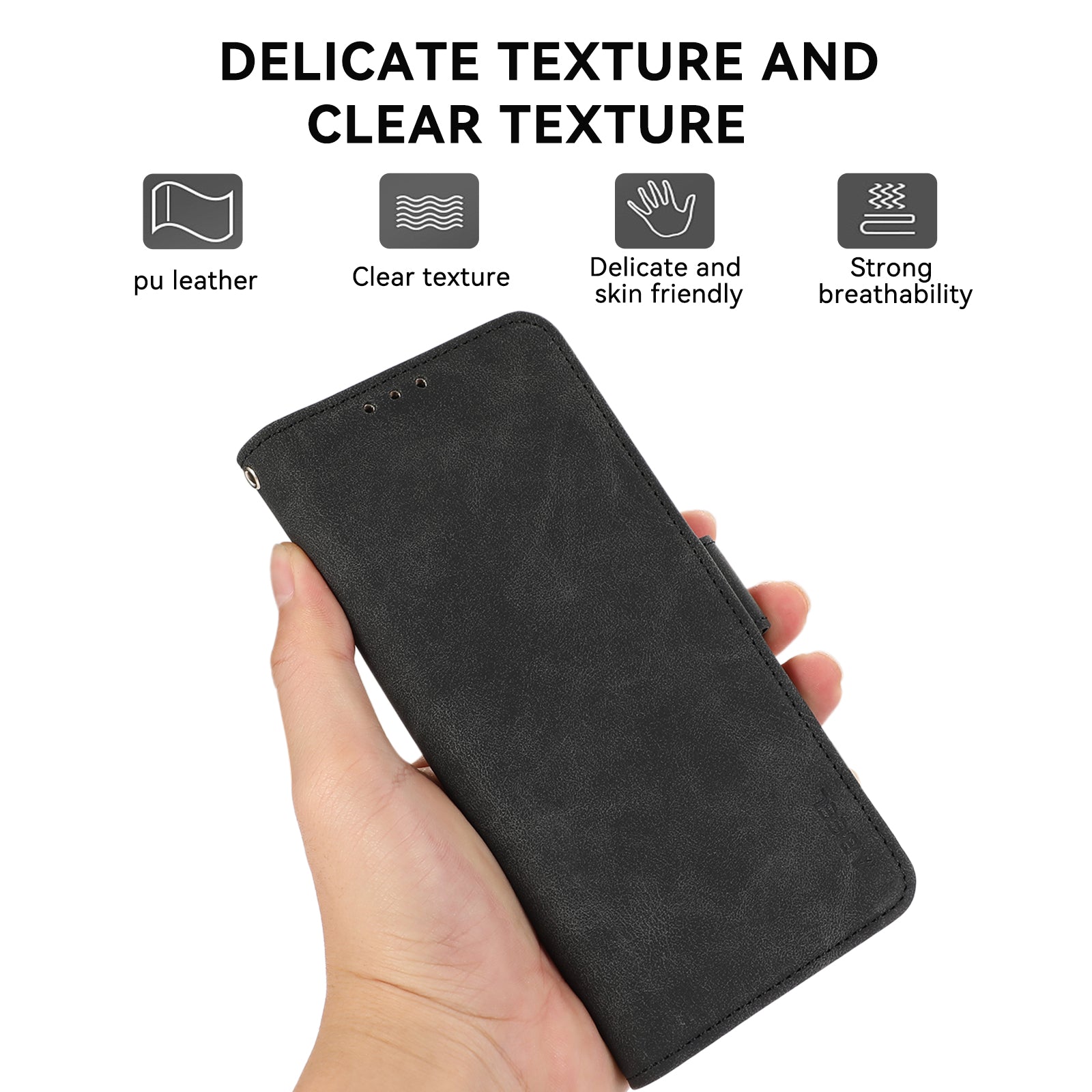 ABEEL For Samsung Galaxy A33 5G Case PU Leather RFID Blocking 3 Card Slots Stand Phone Cover