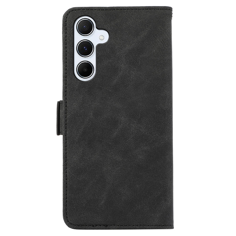 ABEEL For Samsung Galaxy A34 5G PU Leather Protective Cover RFID Blocking Stand Phone Case