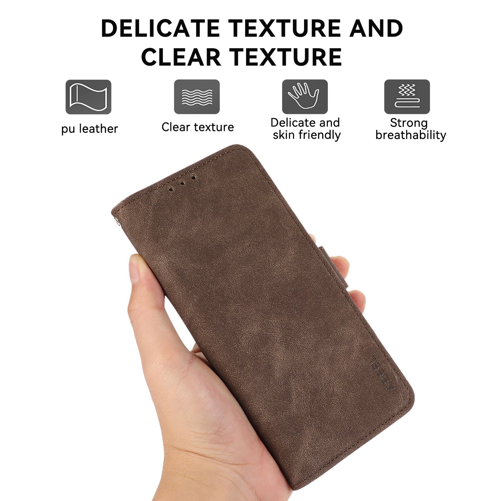 ABEEL For Samsung Galaxy S22+ 5G Shockproof Phone Cover Wallet Case PU Leather RFID Blocking Flip Shell