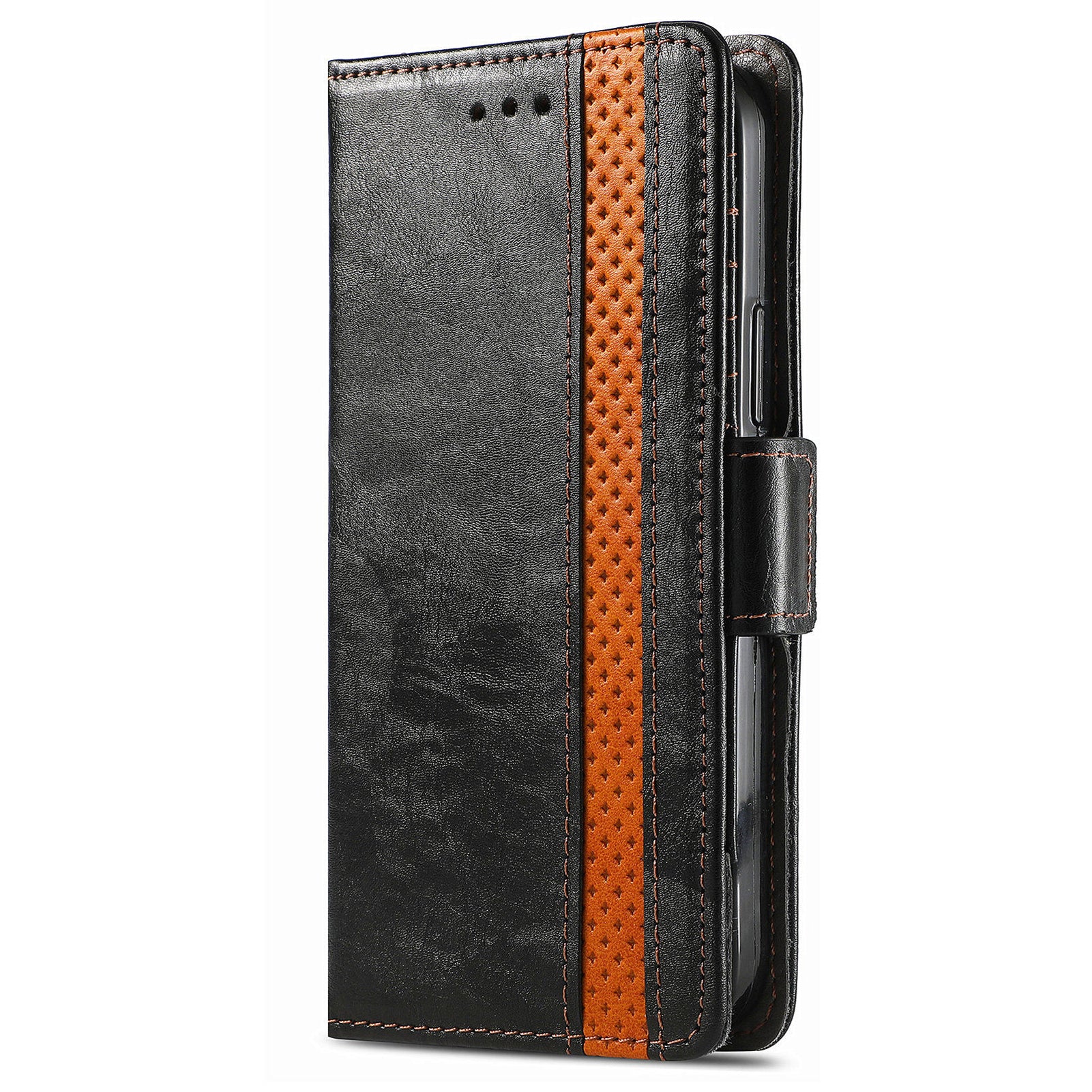 CASENEO 002 Series For Xiaomi Redmi Note 12S 4G PU Leather Case RFID Blocking Stand Phone Cover