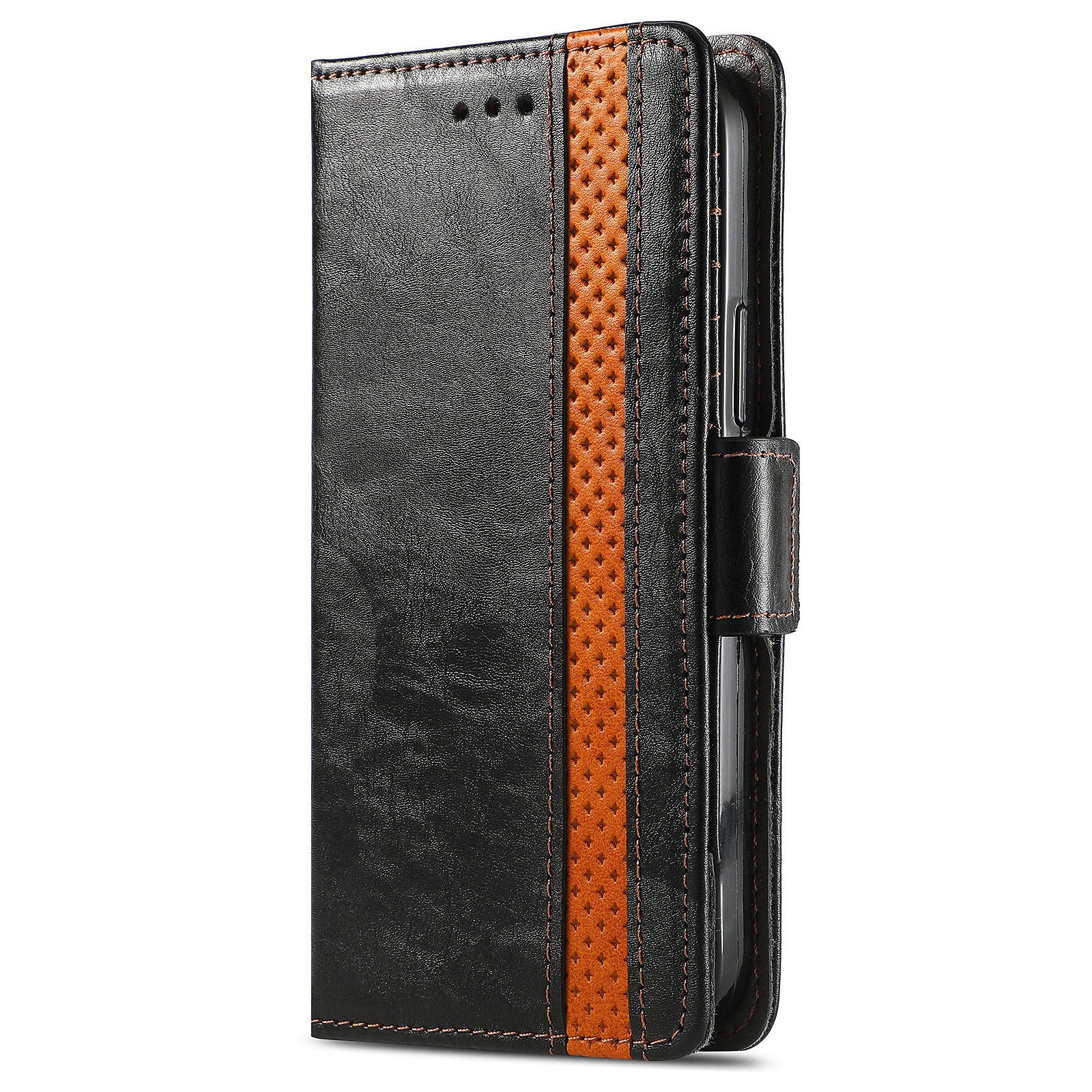 CASENEO 002 Series For Oppo A38 4G / A18 4G Case PU Leather RFID Blocking Wallet Phone Cover