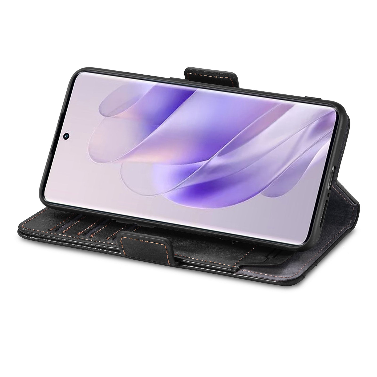CASENEO 002 Series For Transsion Infinix Zero 30 5G Phone Case Leather Wallet RFID Blocking Cover