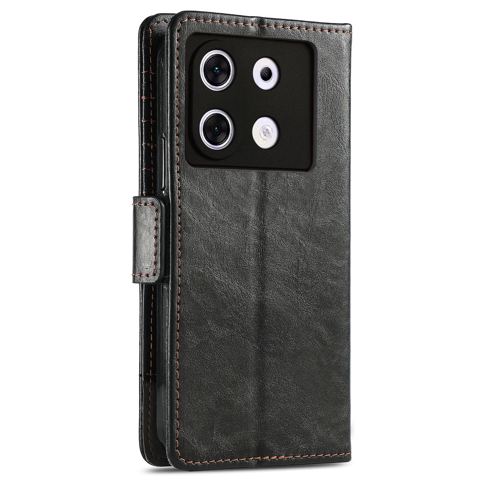 CASENEO 002 Series For Transsion Infinix Zero 30 5G Phone Case Leather Wallet RFID Blocking Cover