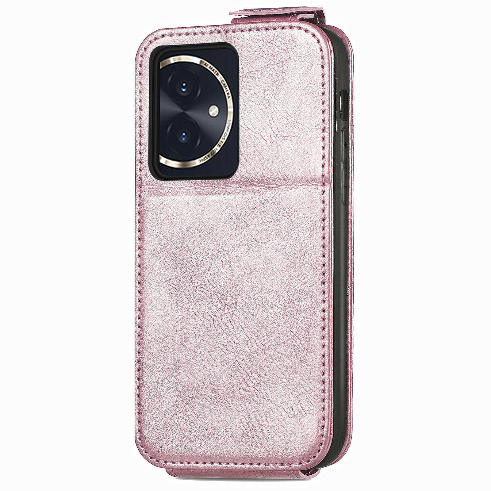 For Honor 100 5G Drop Proof Vertical Flip Case Zipper Wallet Leather Phone Cover