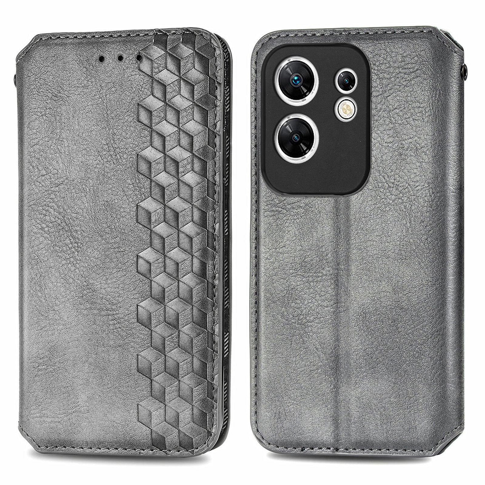 For Transsion Infinix Zero 30 4G Case Magnetic Closing PU Leather Phone Wallet Cover