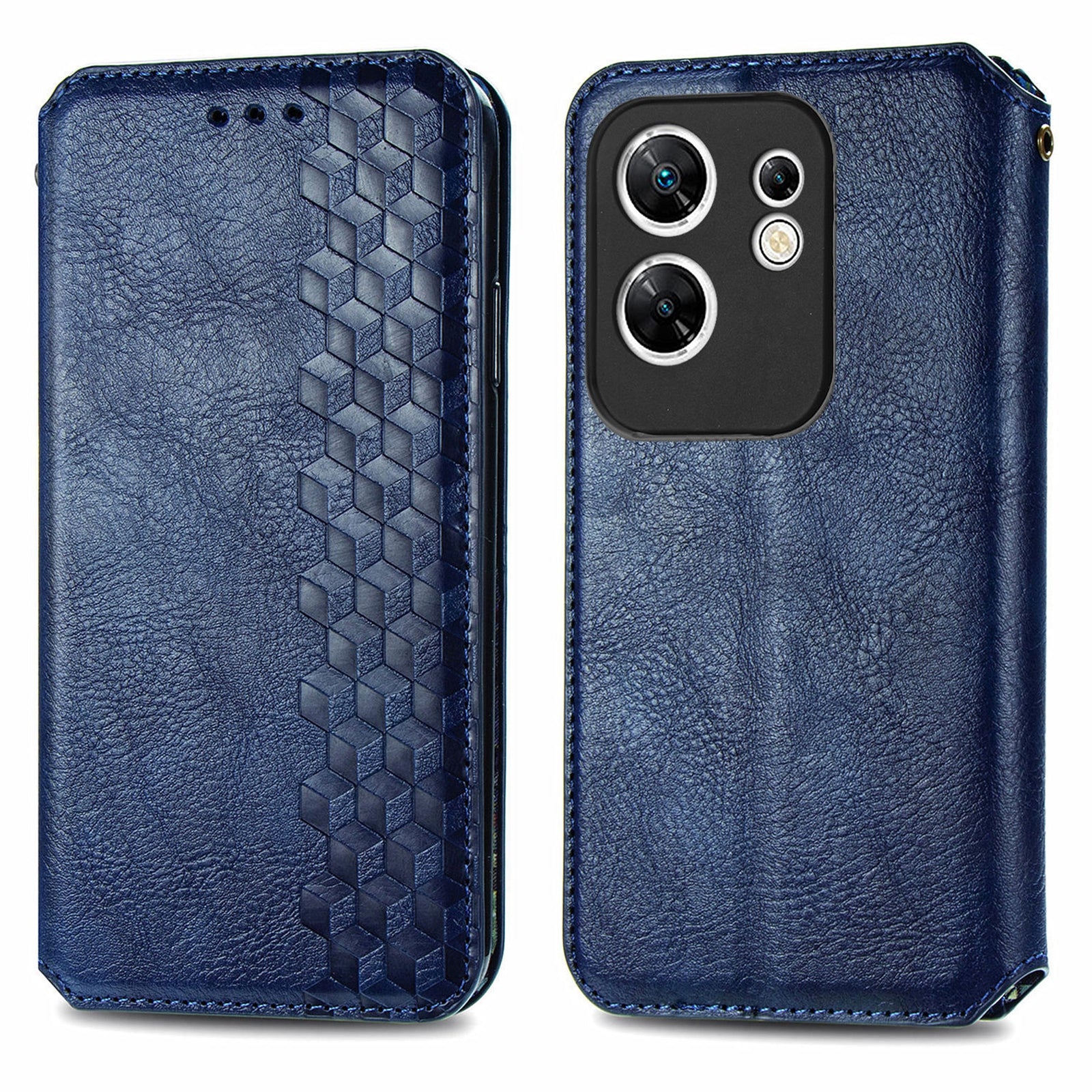 For Transsion Infinix Zero 30 4G Case Magnetic Closing PU Leather Phone Wallet Cover