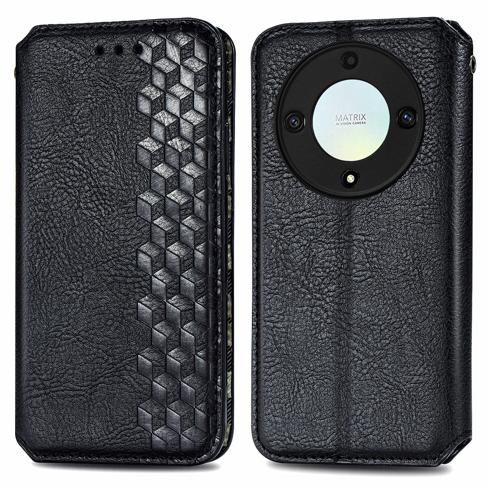 For Honor X40 5G / X9a 5G / Magic5 Lite 5G Case Imprinted Folding Stand Leather Phone Cover