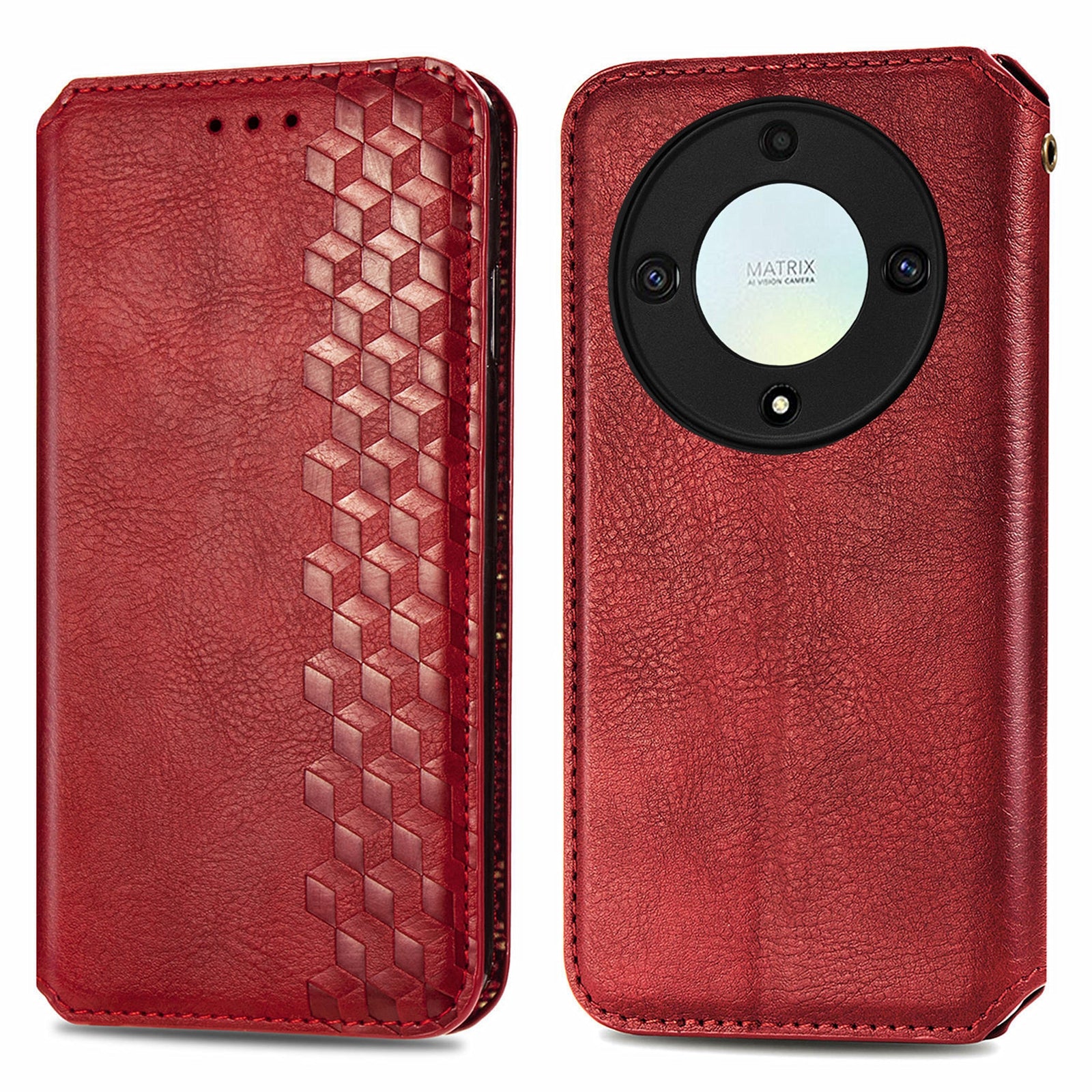 For Honor X40 5G / X9a 5G / Magic5 Lite 5G Case Imprinted Folding Stand Leather Phone Cover