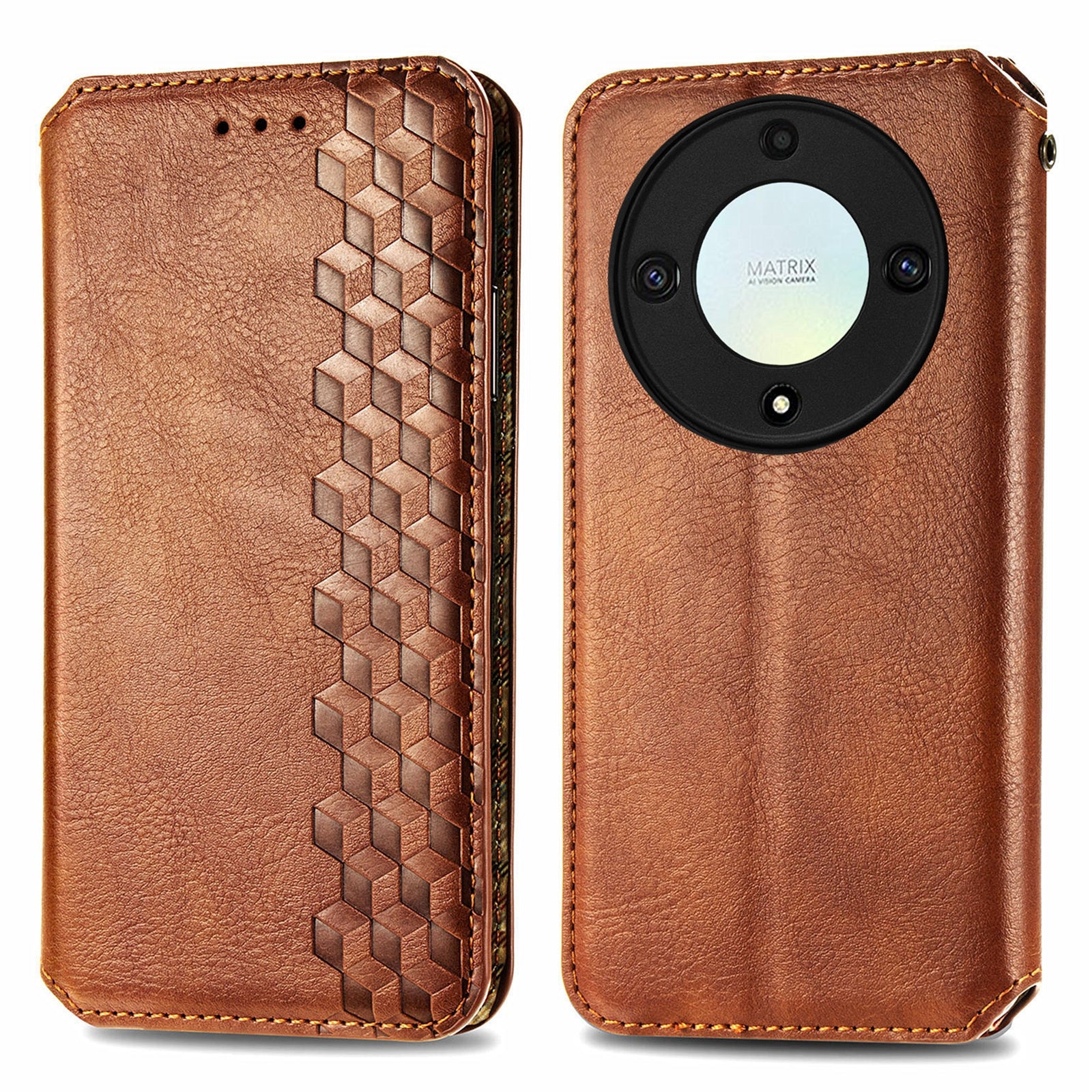 For Honor X40 5G / X9a 5G / Magic5 Lite 5G Case Imprinted Folding Stand Leather Phone Cover