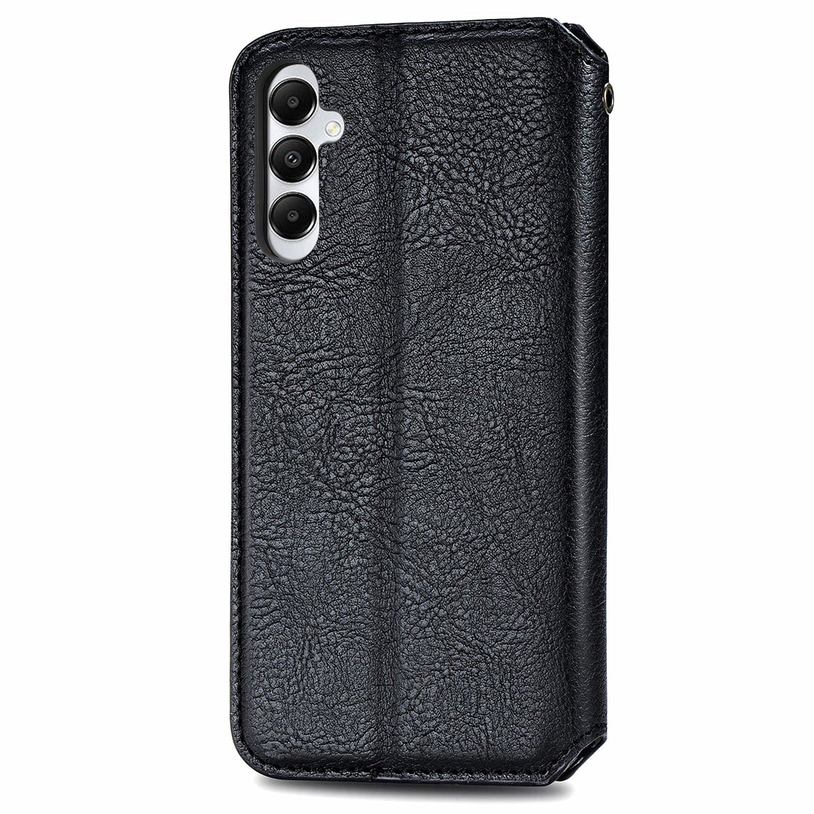 For Samsung Galaxy A05s 4G Leather Cover Imprinted Rhombus Wallet Phone Case