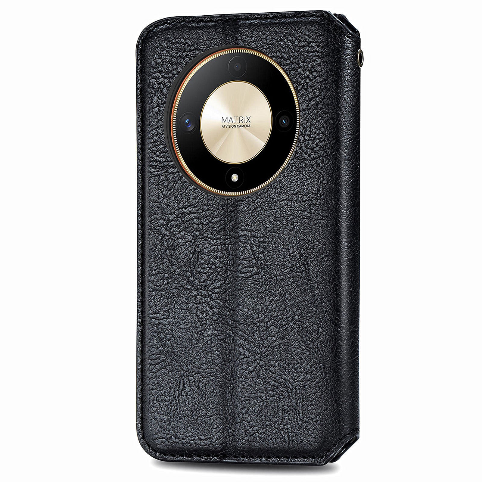 For Honor X9b 5G / Magic6 Lite 5G / X50 5G Case Magnetic PU Leather Rhombus Imprinted Phone Cover