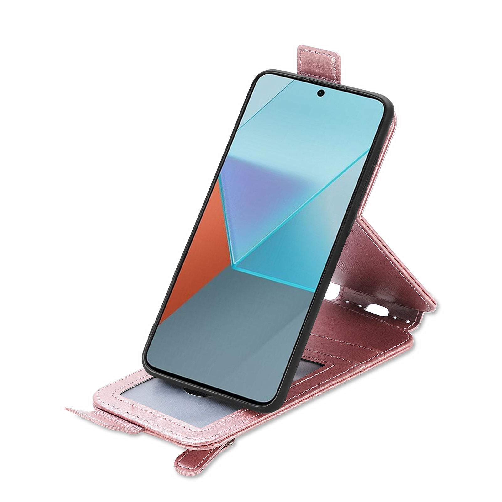 For Xiaomi Redmi Note 13 Pro 5G / Poco X6 5G Drop Proof Case Vertical Flip Zipper Wallet Leather Phone Cover
