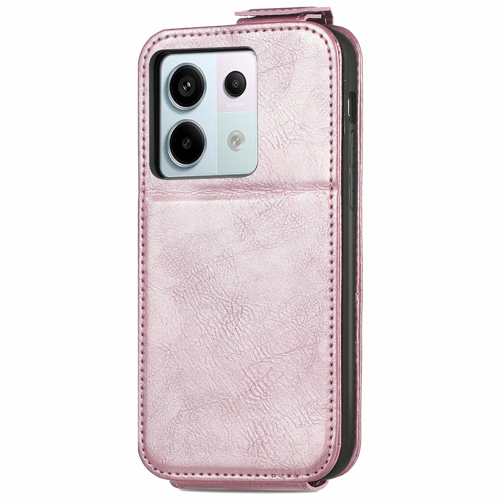 For Xiaomi Redmi Note 13 Pro 5G / Poco X6 5G Drop Proof Case Vertical Flip Zipper Wallet Leather Phone Cover