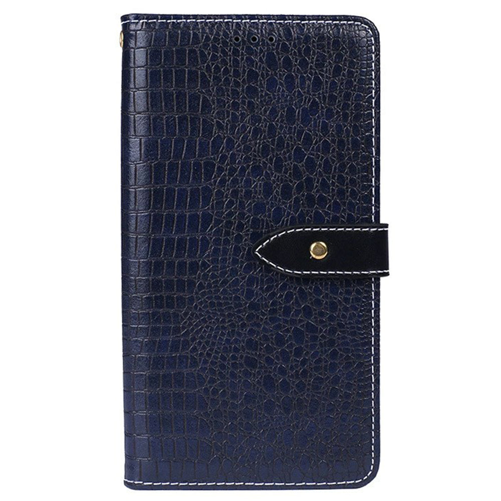 IDEWEI For Asus Zenfone 11 Ultra 5G PU Leather Case Crocodile Texture Flip Wallet Phone Back Cover