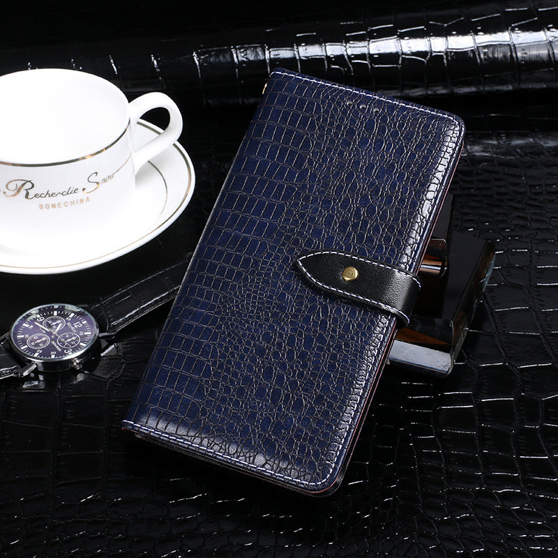IDEWEI For Asus Zenfone 11 Ultra 5G PU Leather Case Crocodile Texture Flip Wallet Phone Back Cover