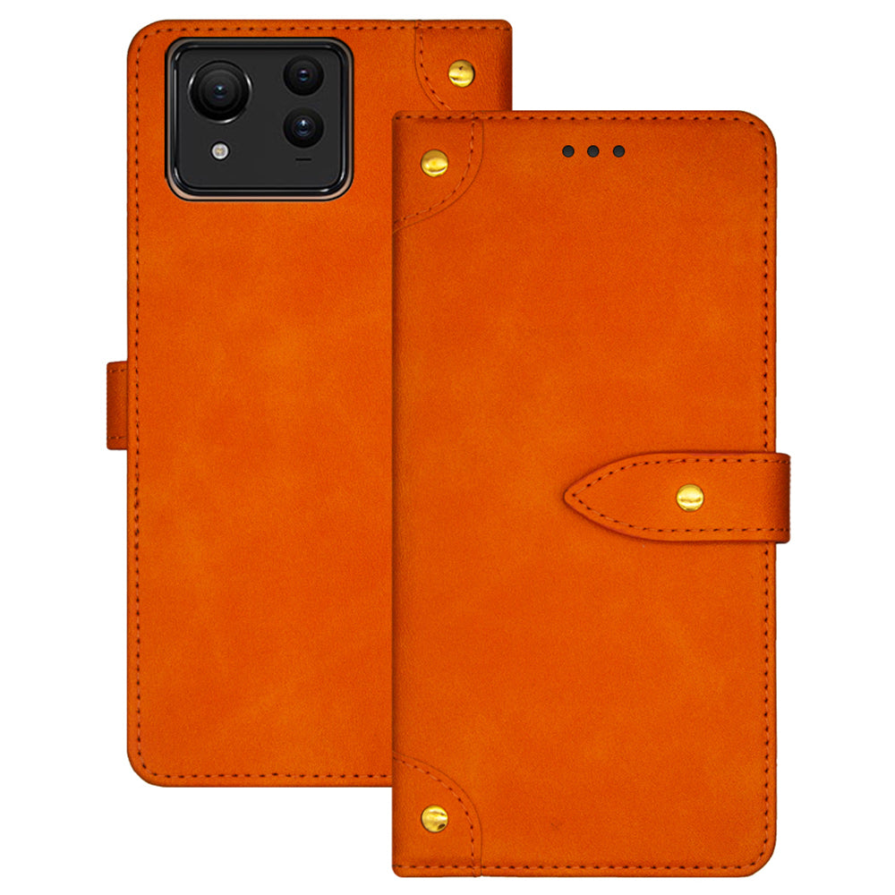 IDEWEI For Asus Zenfone 11 Ultra 5G Case Leather Shockproof Flip Cover with Card Slots