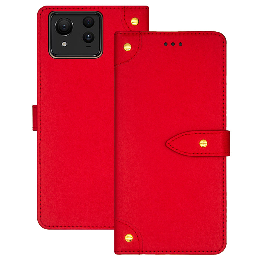 IDEWEI For Asus Zenfone 11 Ultra 5G Case Leather Shockproof Flip Cover with Card Slots