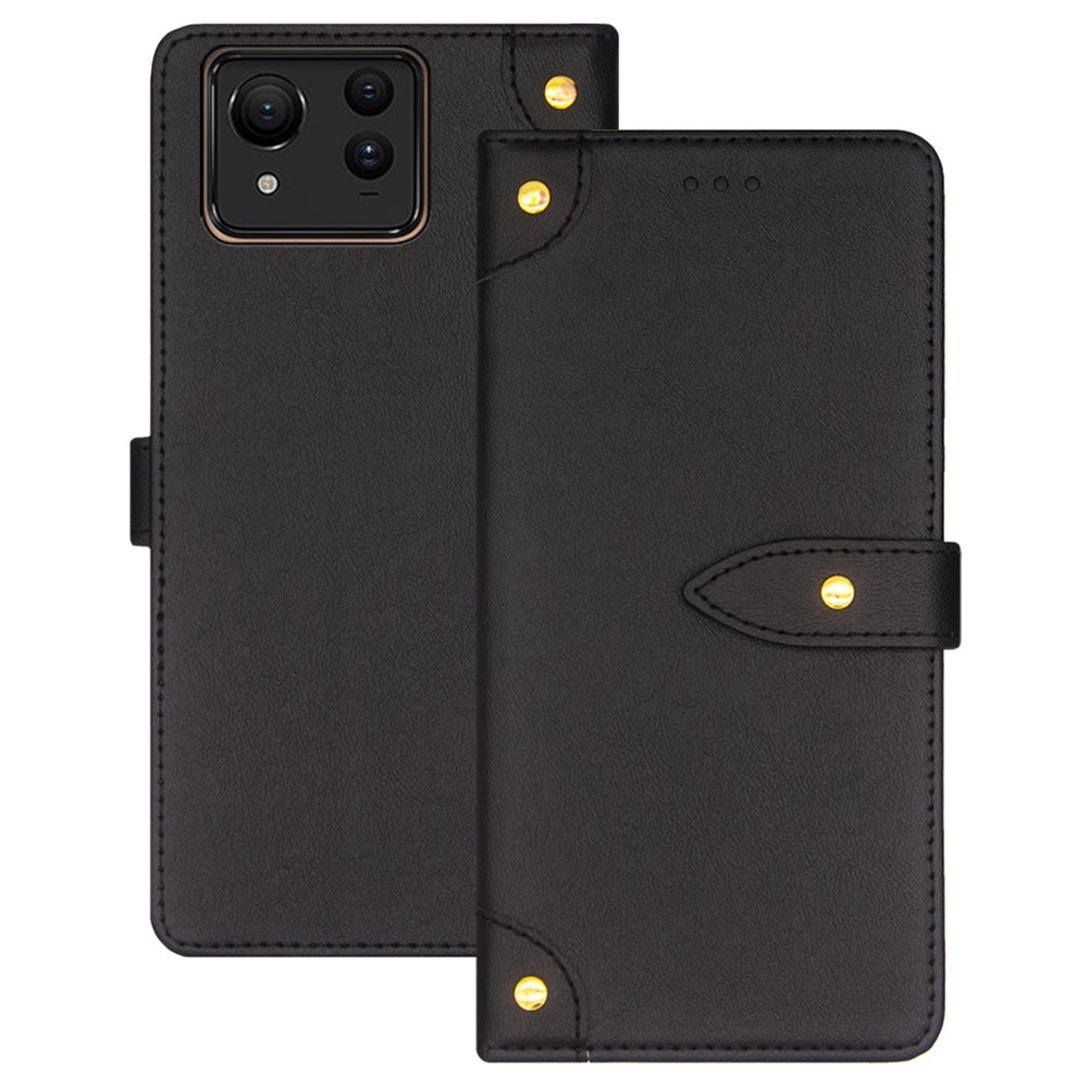 IDEWEI For Asus Zenfone 11 Ultra 5G Case Leather Shockproof Flip Cover with Card Slots
