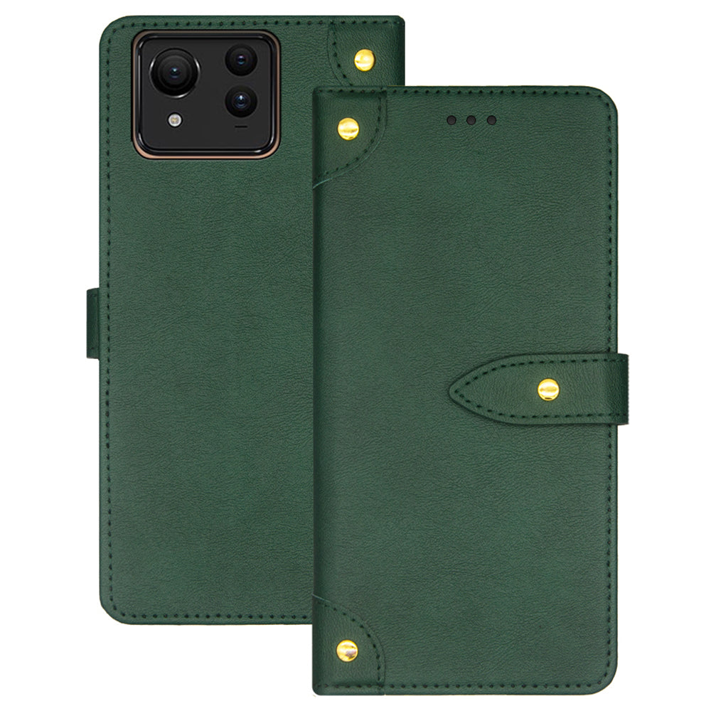IDEWEI For Asus Zenfone 11 Ultra 5G Case Leather Shockproof Flip Cover with Card Slots