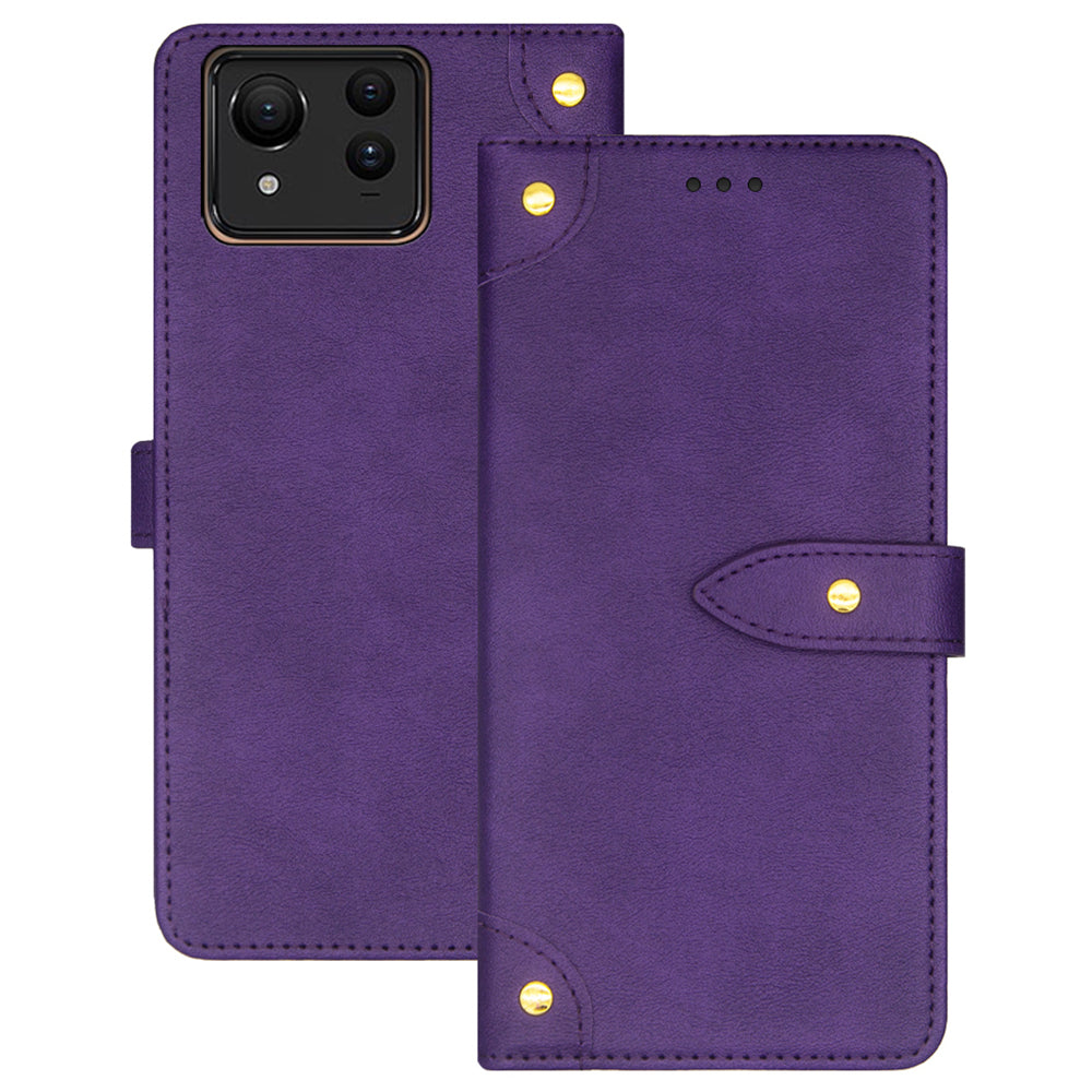 IDEWEI For Asus Zenfone 11 Ultra 5G Case Leather Shockproof Flip Cover with Card Slots