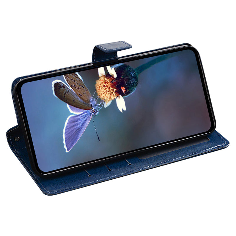 IDEWEI For Asus Zenfone 11 Ultra 5G Leather Case Photo Card Slots Crazy Horse Texture Phone Cover