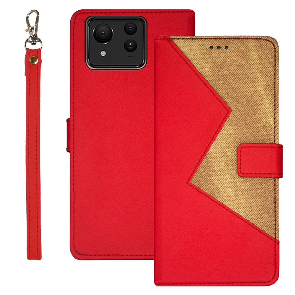 IDEWEI For Asus Zenfone 11 Ultra 5G Case PU Leather Folio Stand Phone Cover