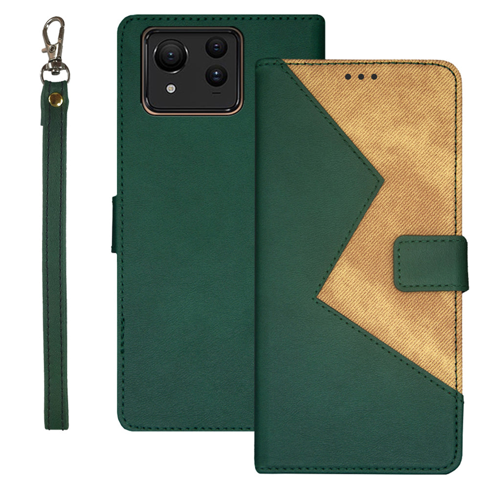 IDEWEI For Asus Zenfone 11 Ultra 5G Case PU Leather Folio Stand Phone Cover