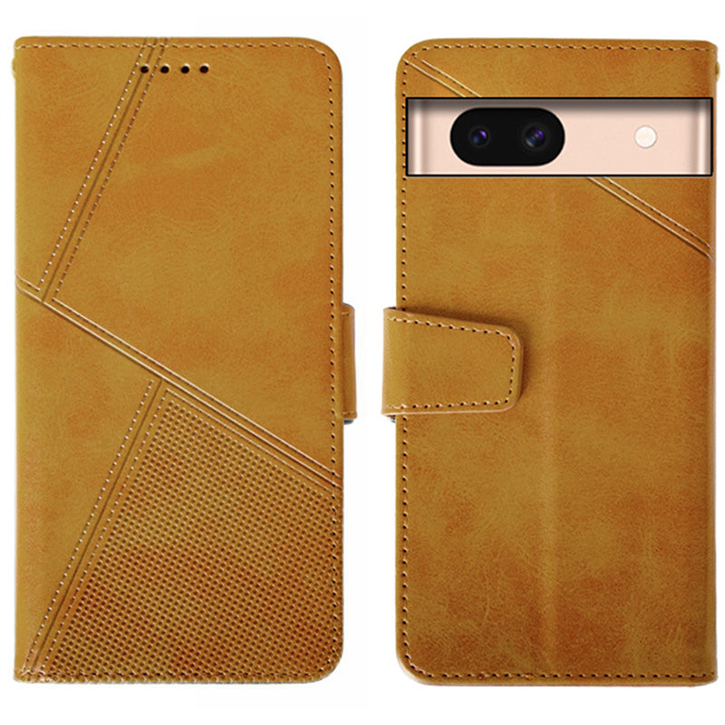 IDEWEI For Google Pixel 8a Case Card Slots Wallet Calf Texture PU Leather Phone Cover