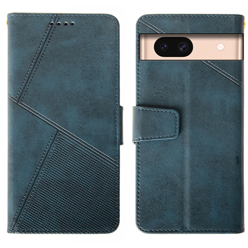 IDEWEI For Google Pixel 8a Case Card Slots Wallet Calf Texture PU Leather Phone Cover
