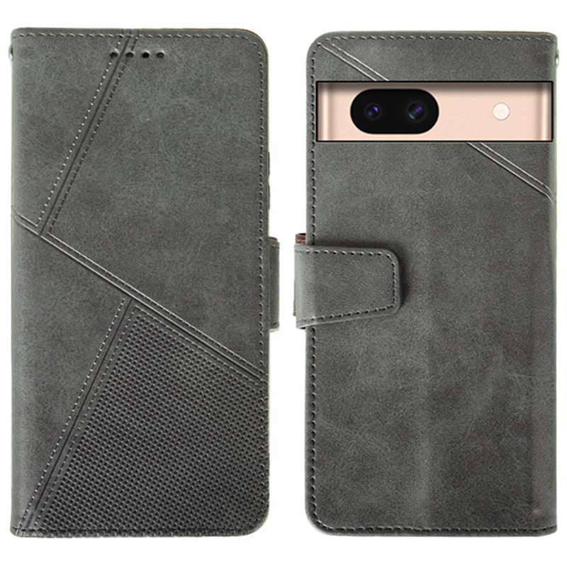 IDEWEI For Google Pixel 8a Case Card Slots Wallet Calf Texture PU Leather Phone Cover