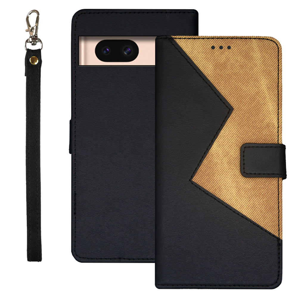 IDEWEI For Google Pixel 8a Case Card Slots Holder Folio PU Leather Phone Cover