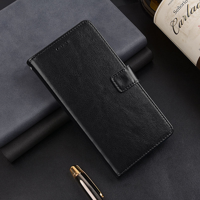 IDEWEI For Realme 12 Pro 5G / Realme 12 Pro+ 5G Case Foldable Stand Leather Phone Wallet Cover