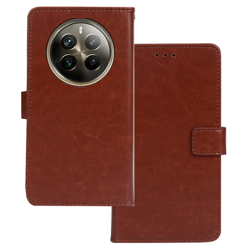 IDEWEI For Realme 12 Pro 5G / Realme 12 Pro+ 5G Case Foldable Stand Leather Phone Wallet Cover