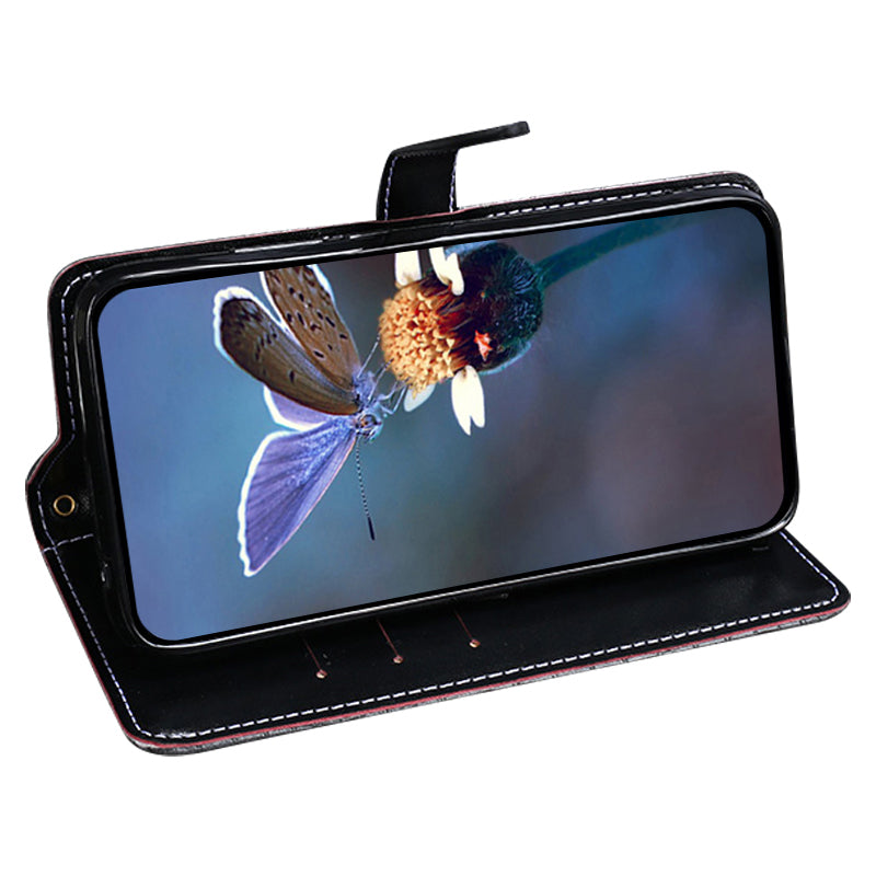 IDEWEI For Realme 12 Pro 5G / 12 Pro+ 5G Case Crocodile Texture PU Leather Flip Wallet Phone Cover