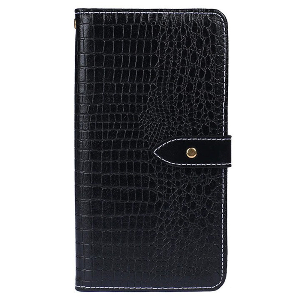 IDEWEI For Realme 12 Pro 5G / 12 Pro+ 5G Case Crocodile Texture PU Leather Flip Wallet Phone Cover