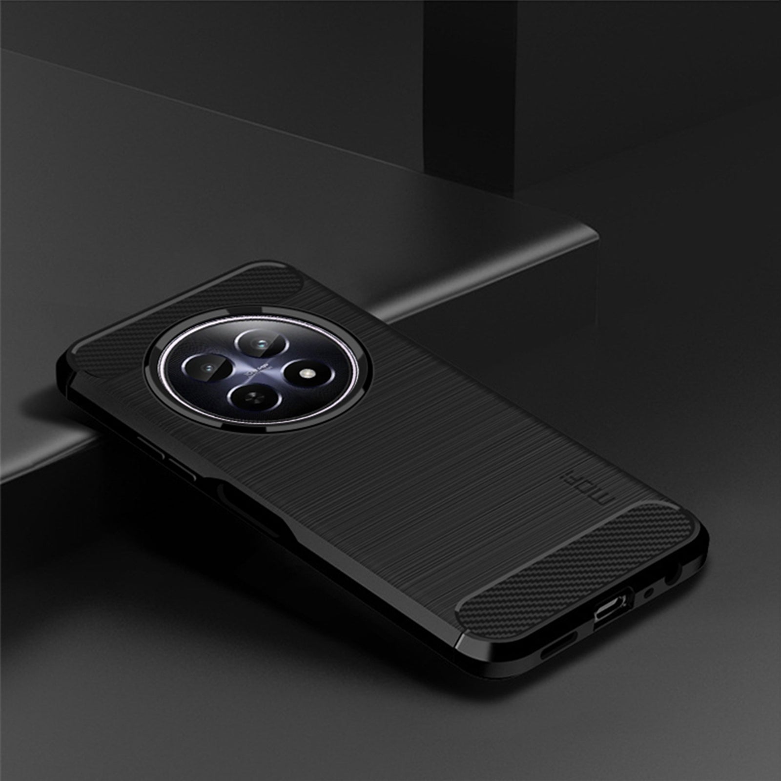 MOFI JK TPU Series-1 For Realme 12 Case Brushed Anti-Fall TPU Phone Cover