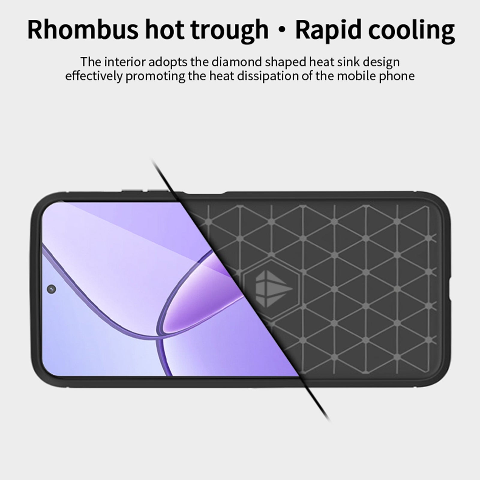 MOFI JK TPU Series-1 For Realme 12 Case Brushed Anti-Fall TPU Phone Cover
