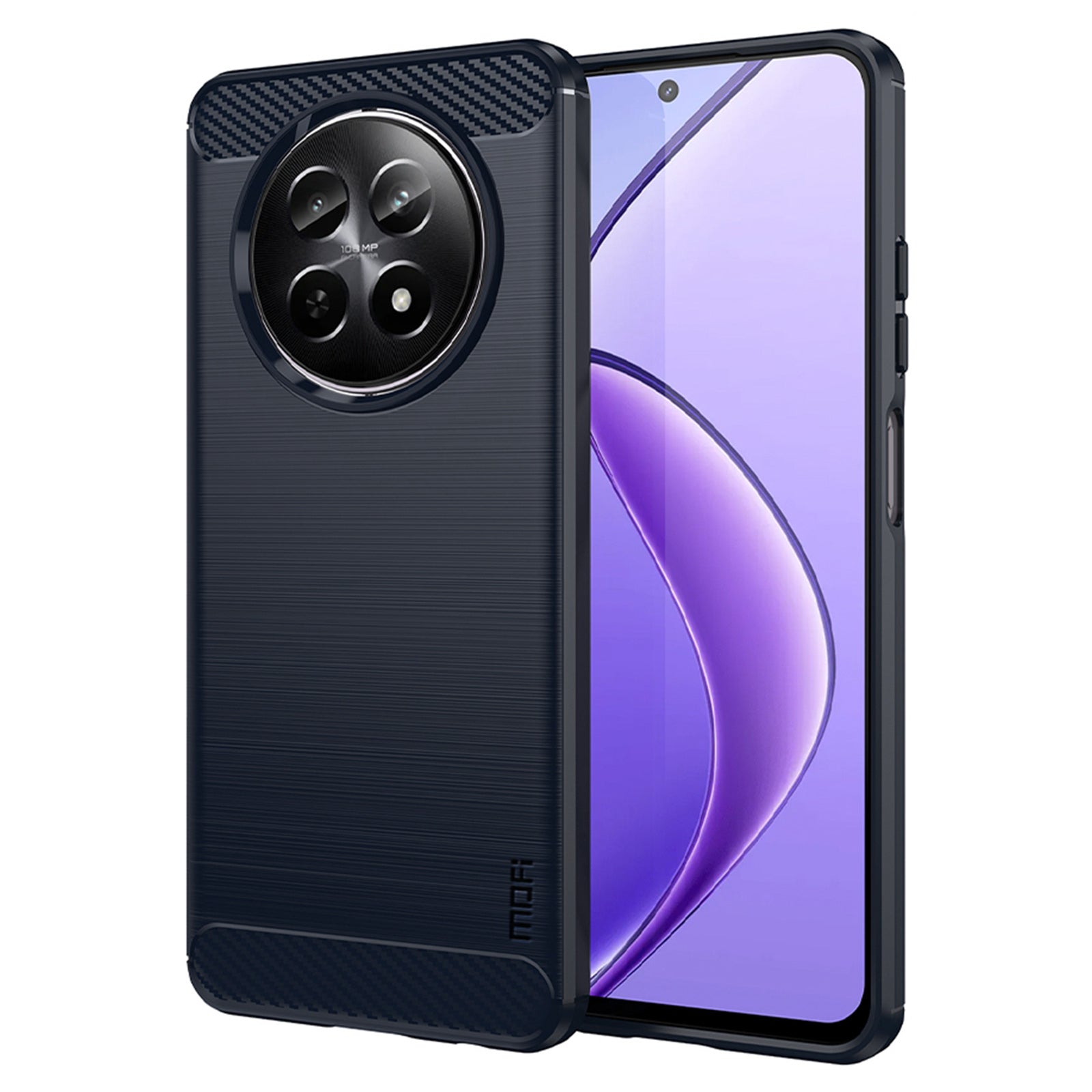 MOFI JK TPU Series-1 For Realme 12 Case Brushed Anti-Fall TPU Phone Cover