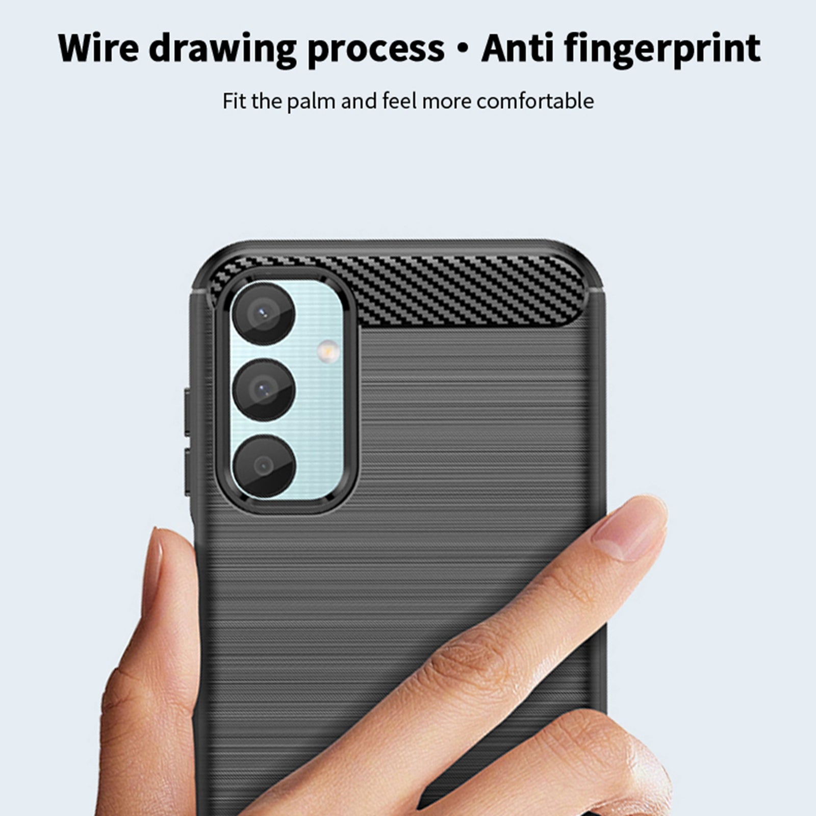 MOFI JK TPU Series-1 For Samsung Galaxy M15 5G / F15 5G Case Brushed Soft TPU Phone Cover