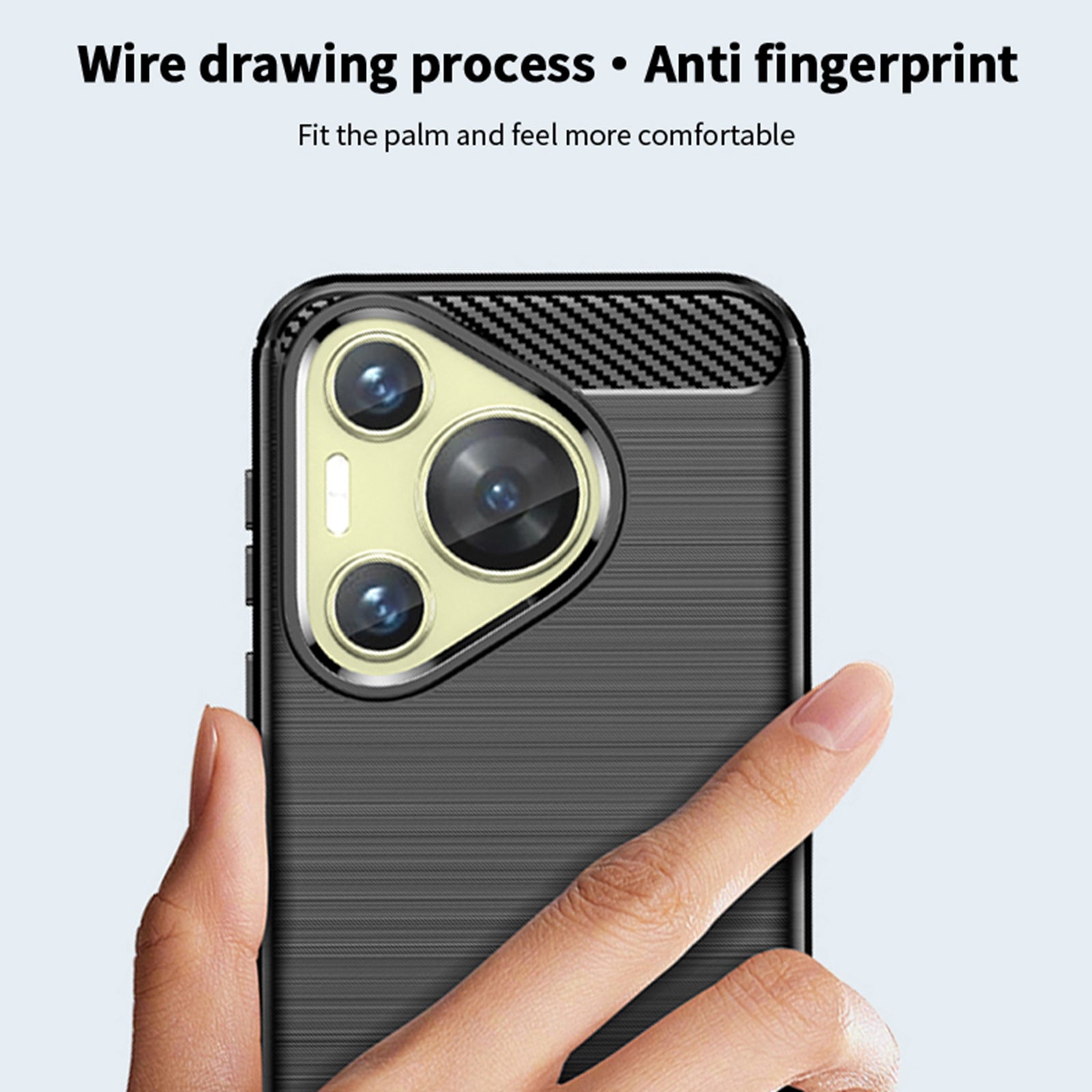 MOFI JK TPU Series-1 For Huawei Pura 70 Case Brushed Drop Protection Back Phone Cover