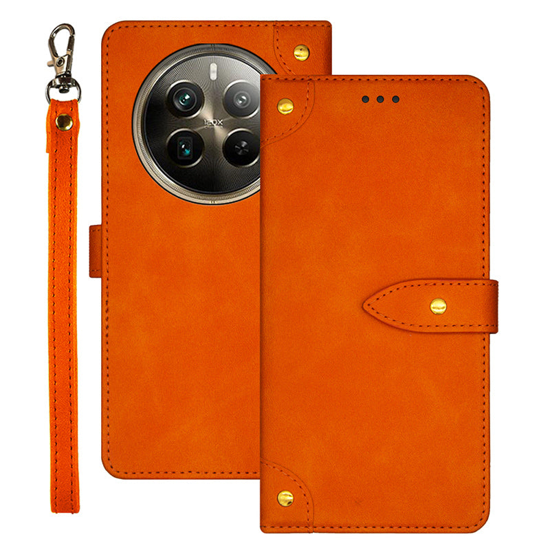 IDEWEI For Realme 12 Pro 5G / 12 Pro+ 5G Case Card Holder Stand Leather Phone Cover