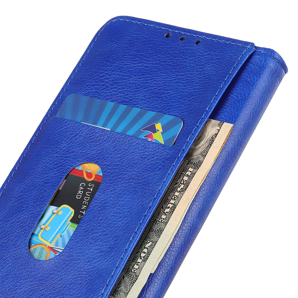 For Google Pixel 9 Pro Case Anti-scratch Litchi Texture Split Leather Wallet Stand Phone Cover