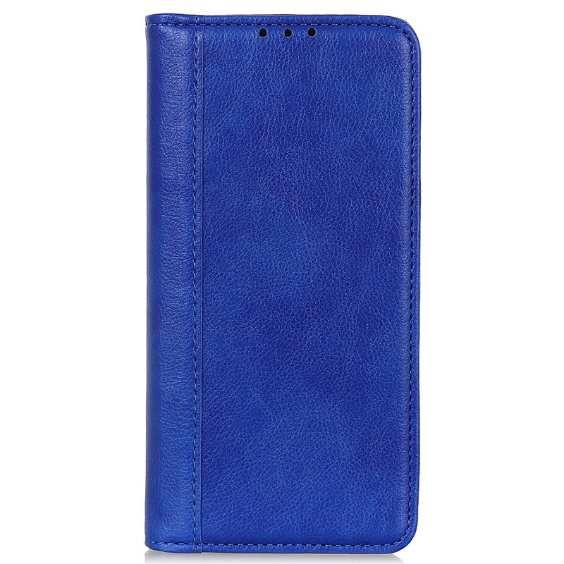 For Google Pixel 9 Pro Case Anti-scratch Litchi Texture Split Leather Wallet Stand Phone Cover