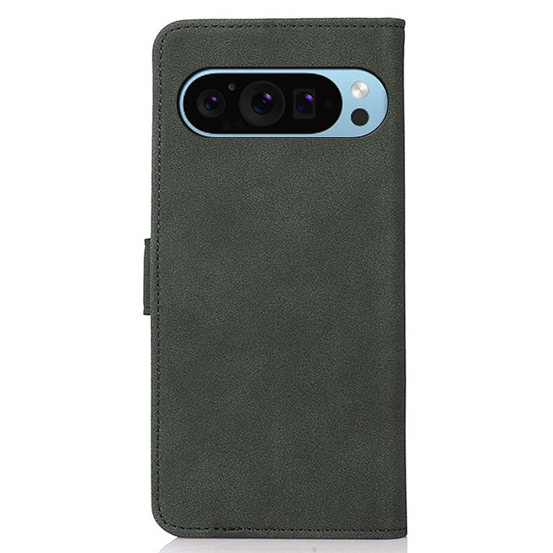 KHAZNEH For Google Pixel 9 Shockproof PU Leather Phone Case Wallet Stand Cover